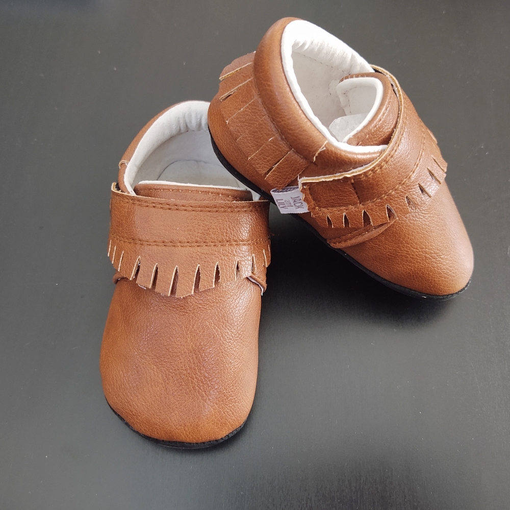 NIB Infant Jack & Lily Brown My Mocs